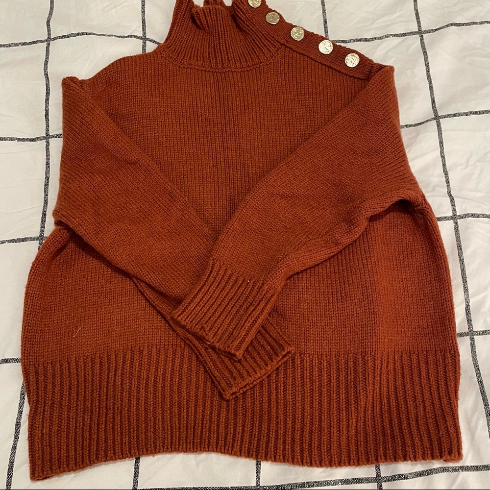 Zara Knit Turtle Neck Sweater